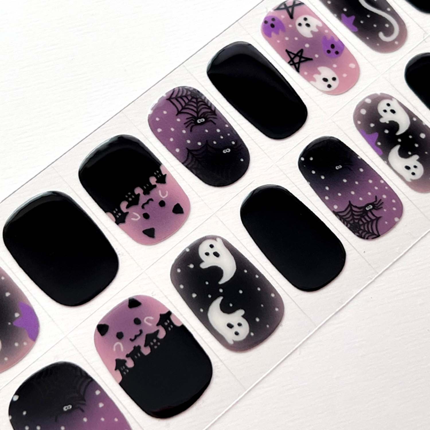 Halloween UV Nail Art Stickers | ZAKAPOP