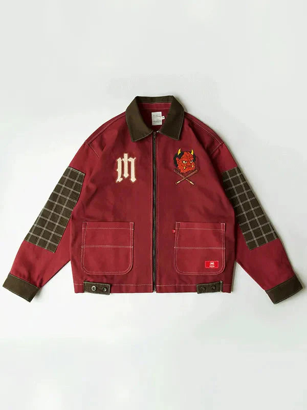 Mexican League Diablos Rojos del México Red Denim Jacket