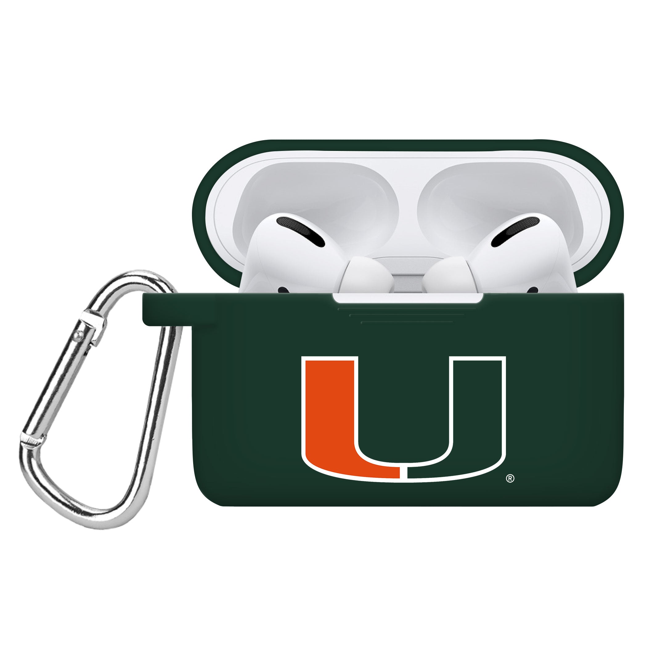 Miami Hurricanes AirPods Pro 1 &amp;amp; 2 Case Cover