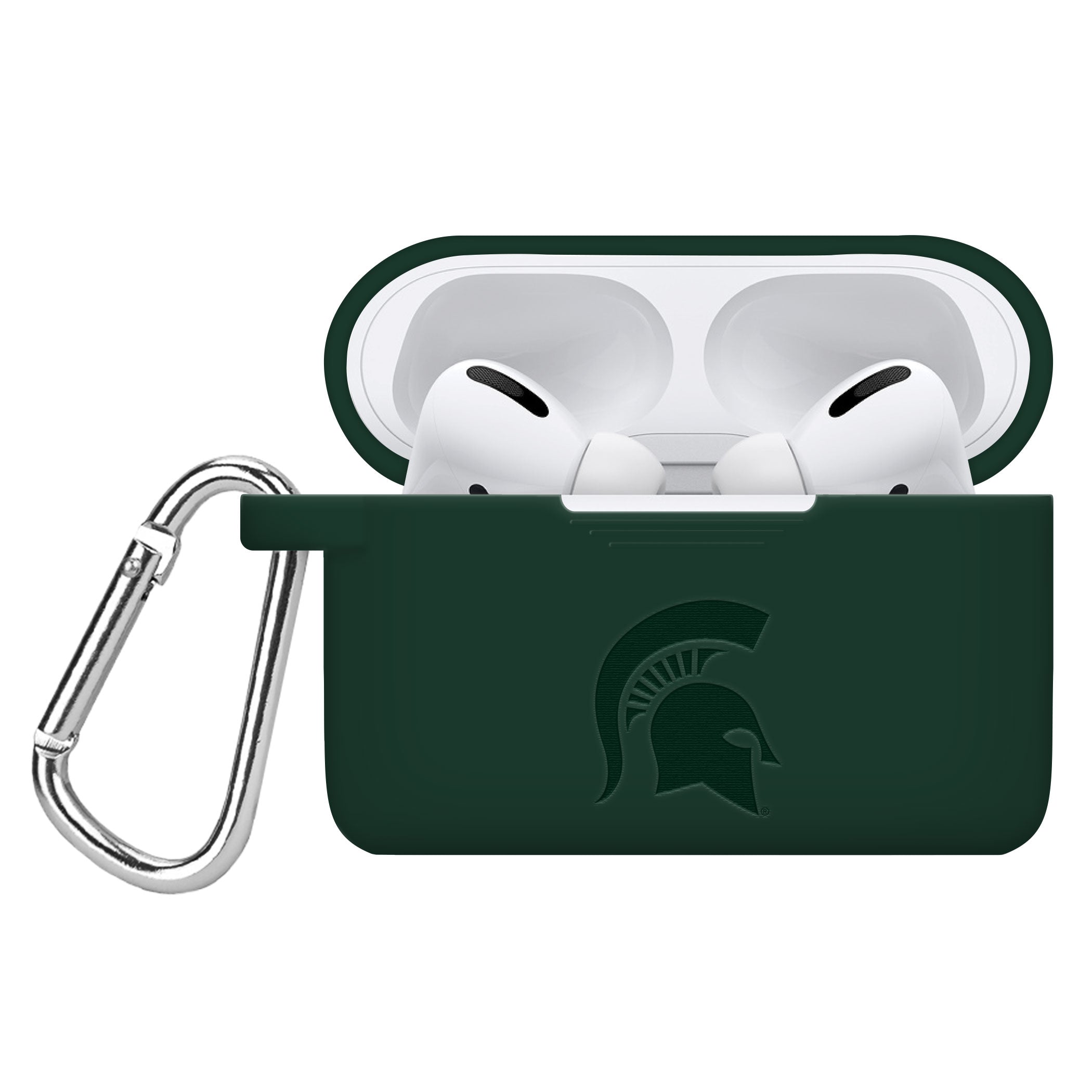 Michigan State Spartans Engraved AirPods Pro 1 &amp;amp; 2 Case Cover