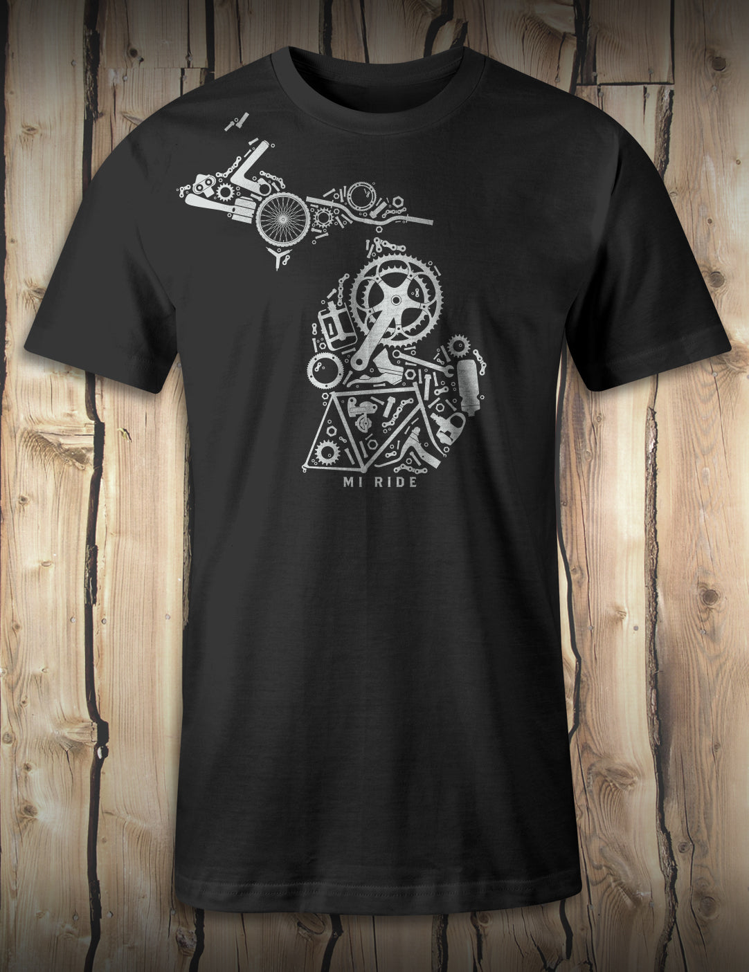 MI Ride &amp;quot;Bike Parts&amp;quot; - Black