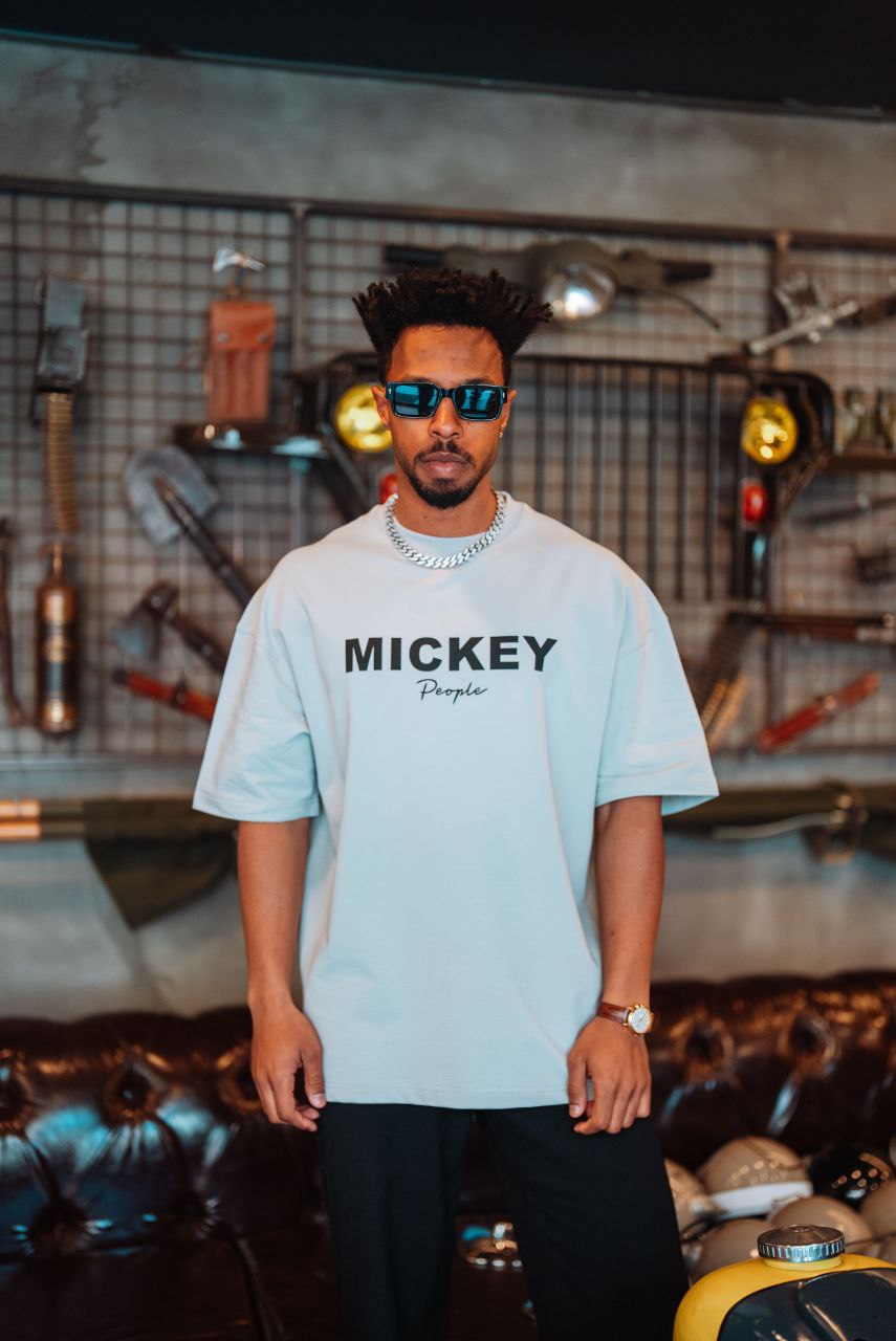 Mickey Mouse Don&amp;#39;t Touch Me Graphic Cotton Tee