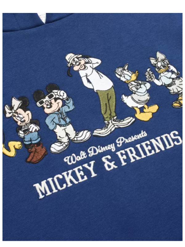 Mickey Mouse and Friends Hooded Sweatshirt For Adults