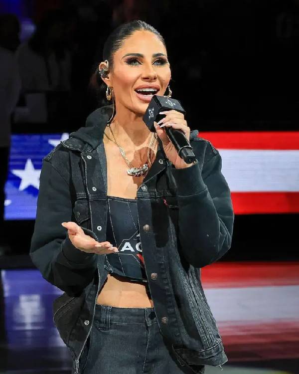 Mikalah Gordon WNBA 2025 Denim Hooded Jacket