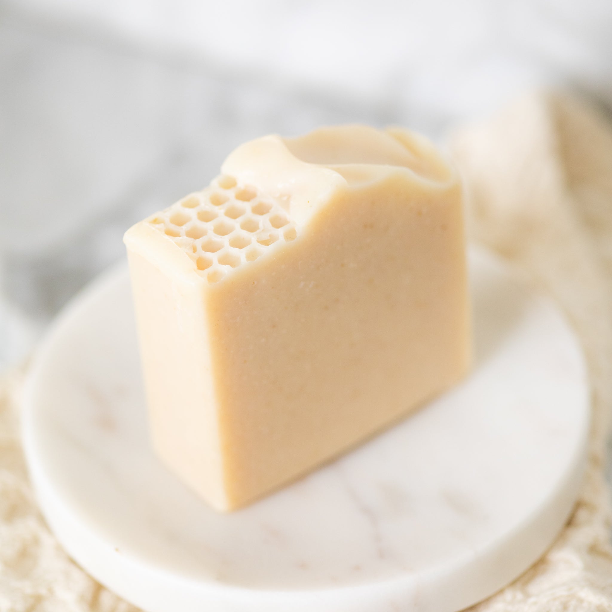 Milk + Honey Fragrance Free Handmade Tallow and Goat Milk Soap Bar