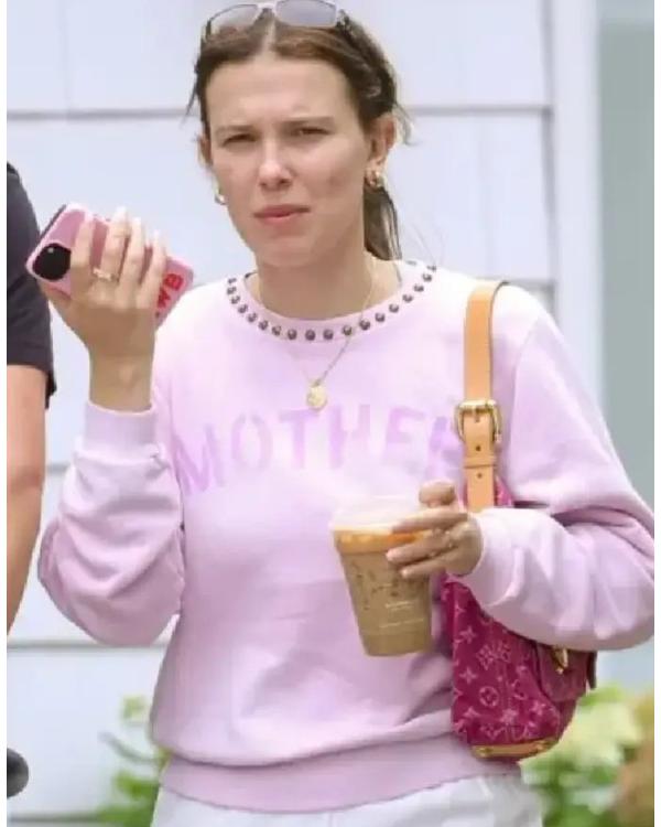 Millie Bobby Brown East Hampton Mother Sweatshirt
