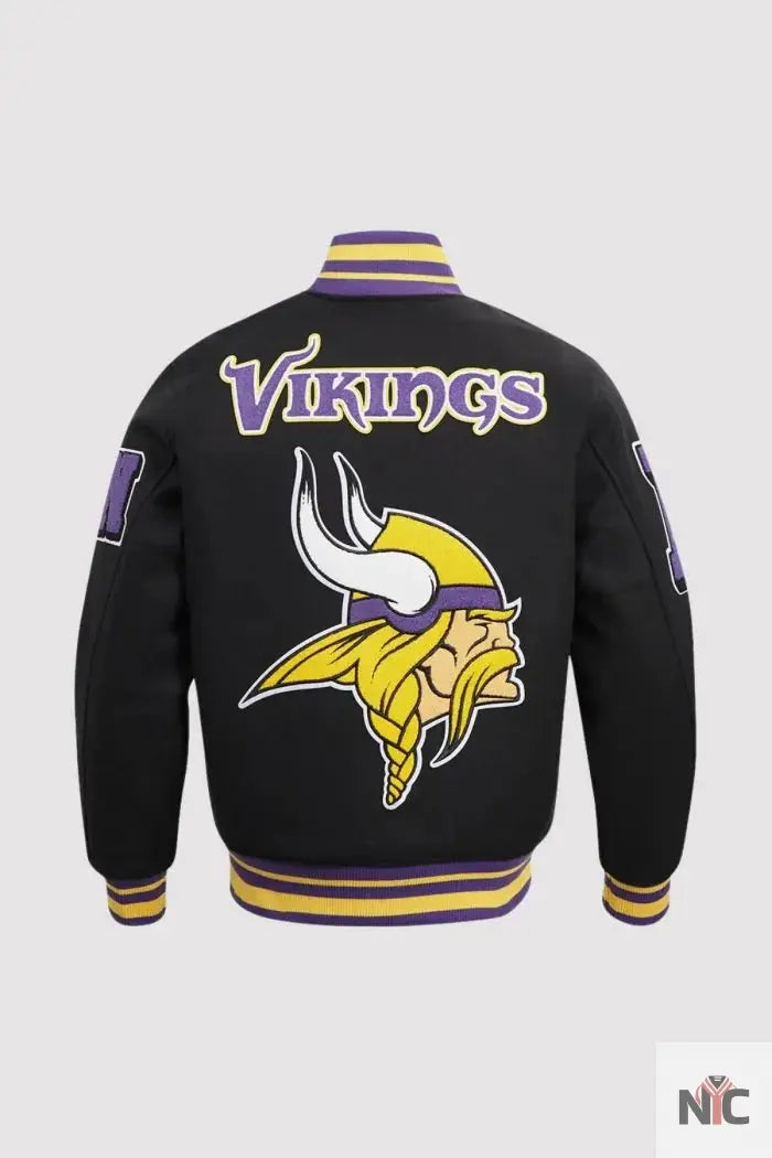 Minnesota Vikings Pro Standard Mashup Varsity Jacket