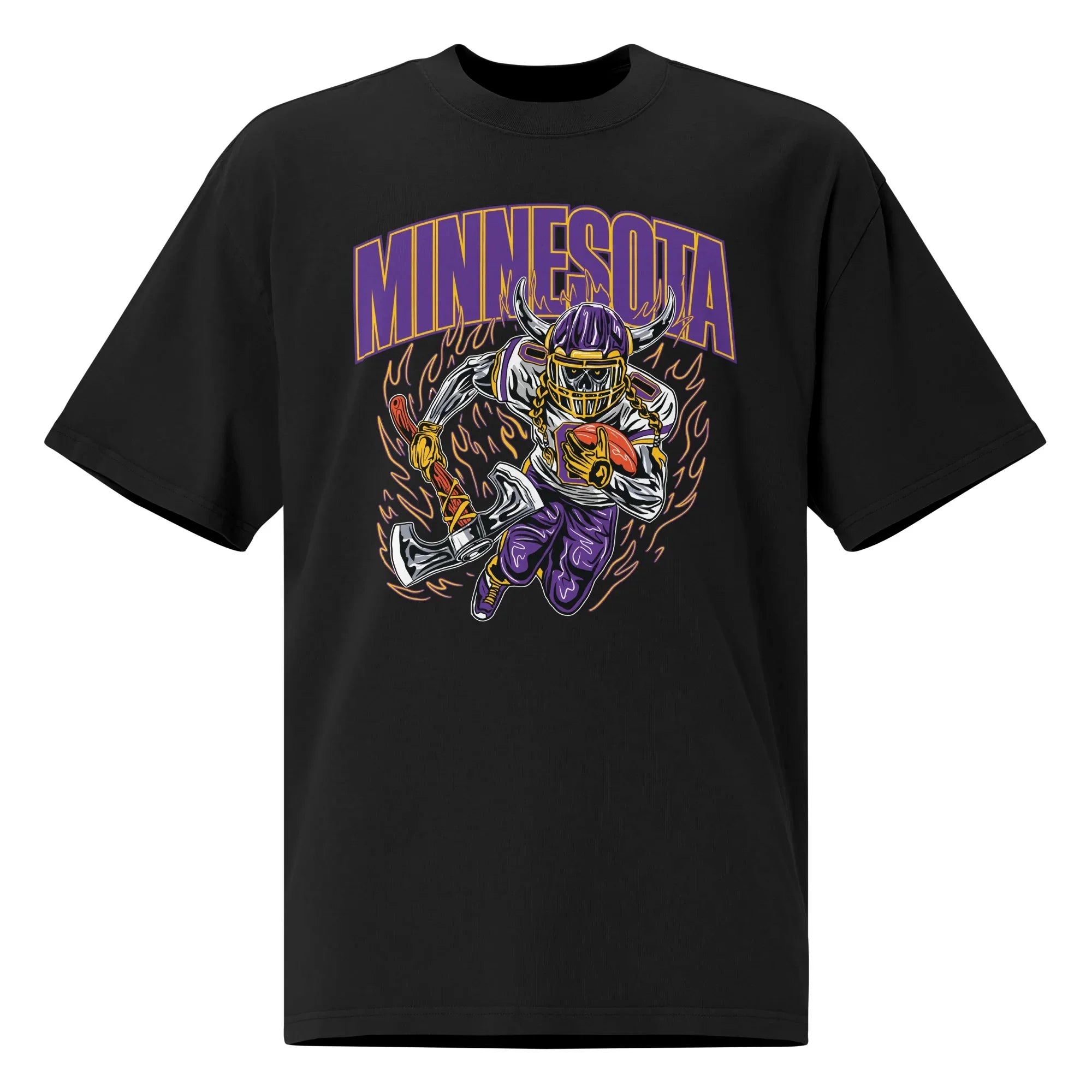 Minnesota City &amp;quot;Staple&amp;quot; Black T-Shirt