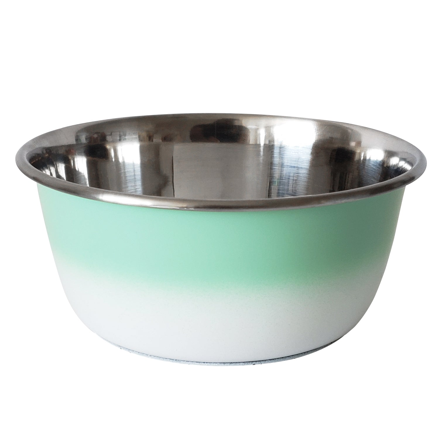 Deep Dog Bowl – Stainless Steel Bowl, Ideal for Small, Medium &amp;amp; Large Dogs – Mint Green