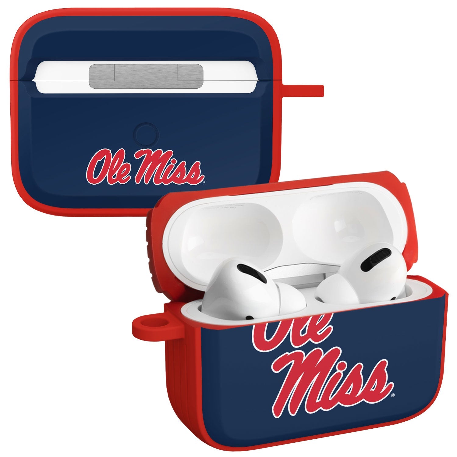 Mississippi Ole Miss Rebels HDX AirPods Pro 1 &amp;amp; 2 Case Cover
