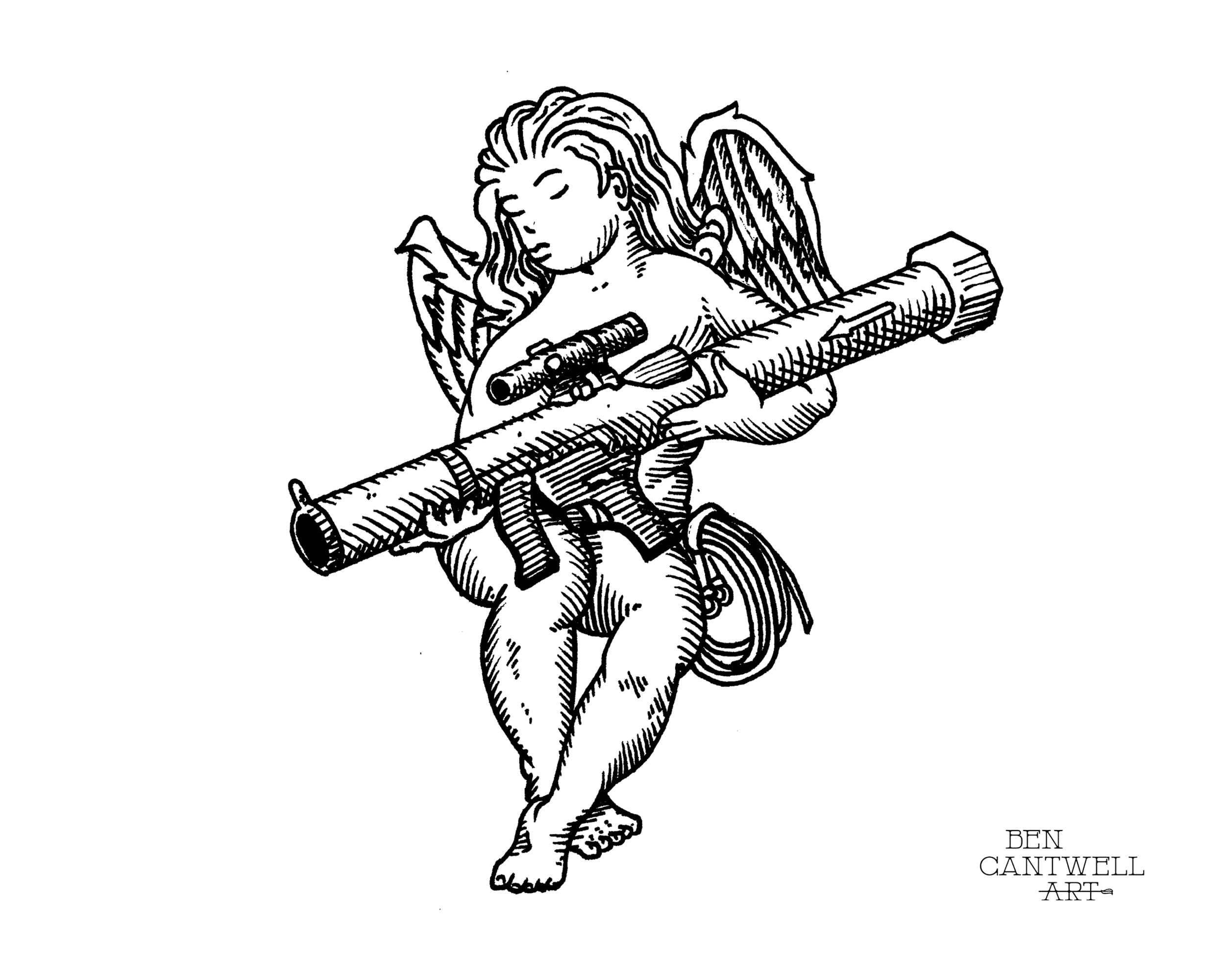 Cherub with Mk 153 SMAW
