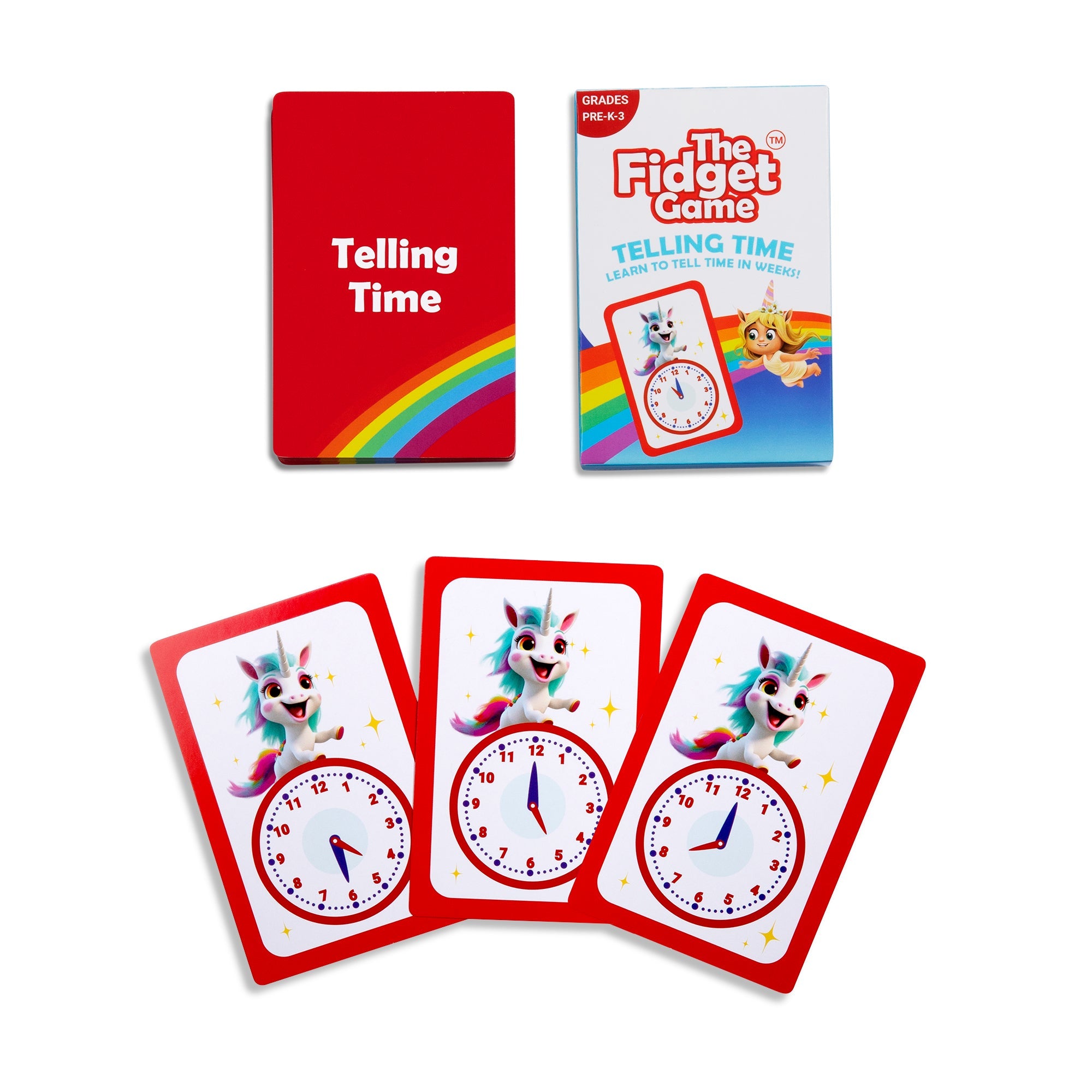 Telling Time Card Pack