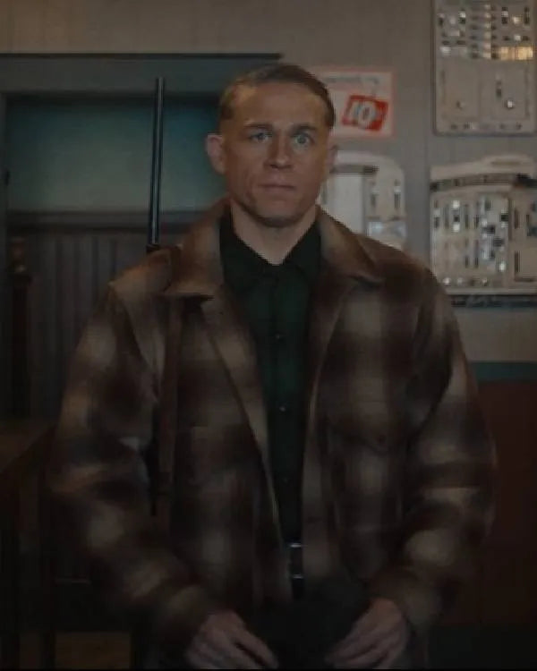 Monster S03 Charlie Hunnam Brown Coat