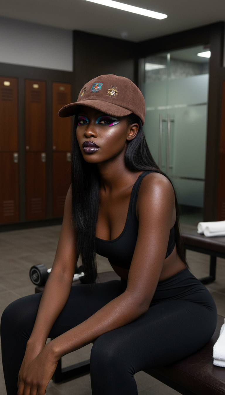 Mor Luv Yuropa Family Crest Vintage Corduroy Cap