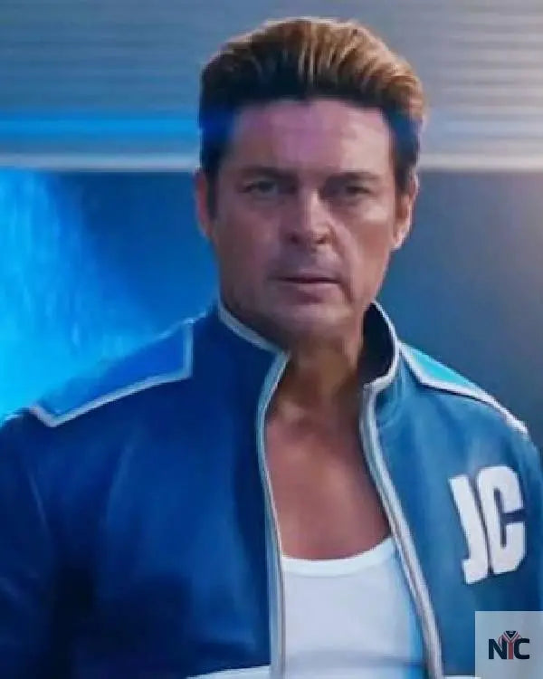 Mortal Kombat II Karl Urban Blue Jacket