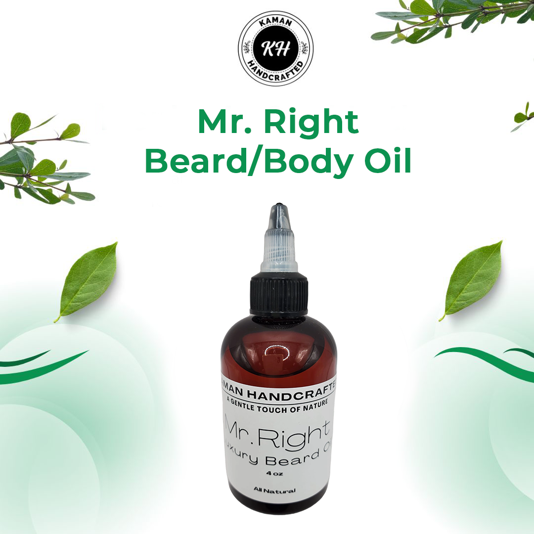 Mr. Right Beard Oil/ Body Oil