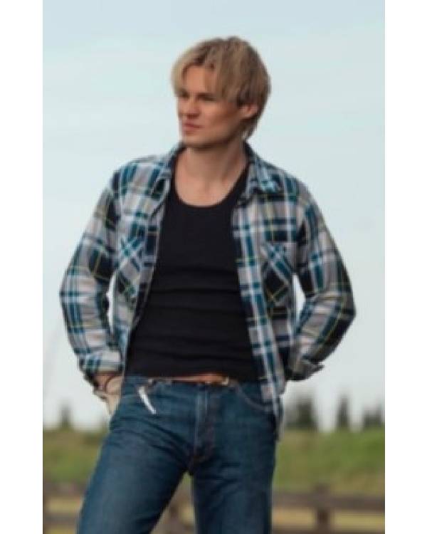 My Life With The Walter Boys Noah LaLonde Multicolor Flannel Shirt