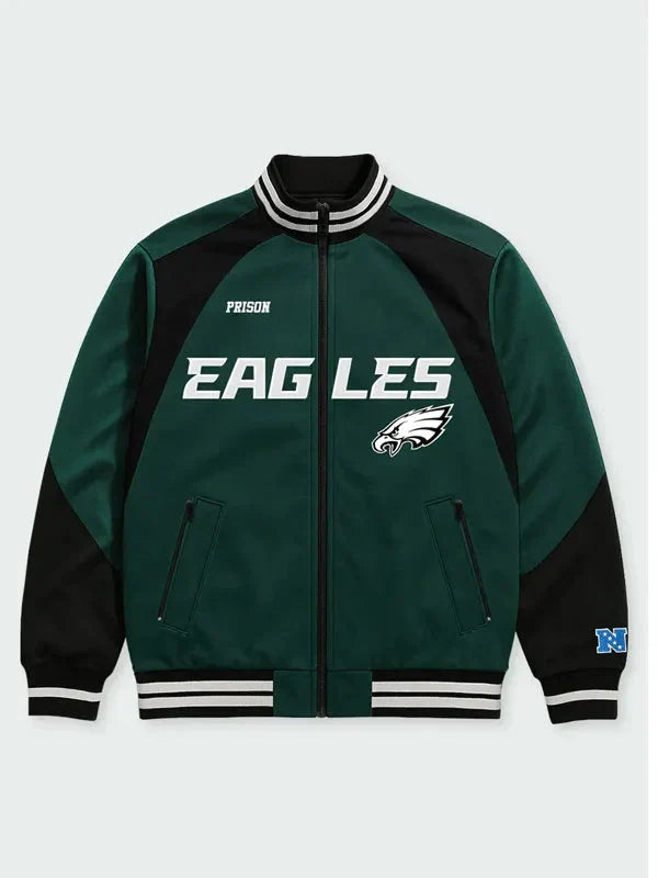 NFL Philadelphia Eagles Green Bomber Jacket