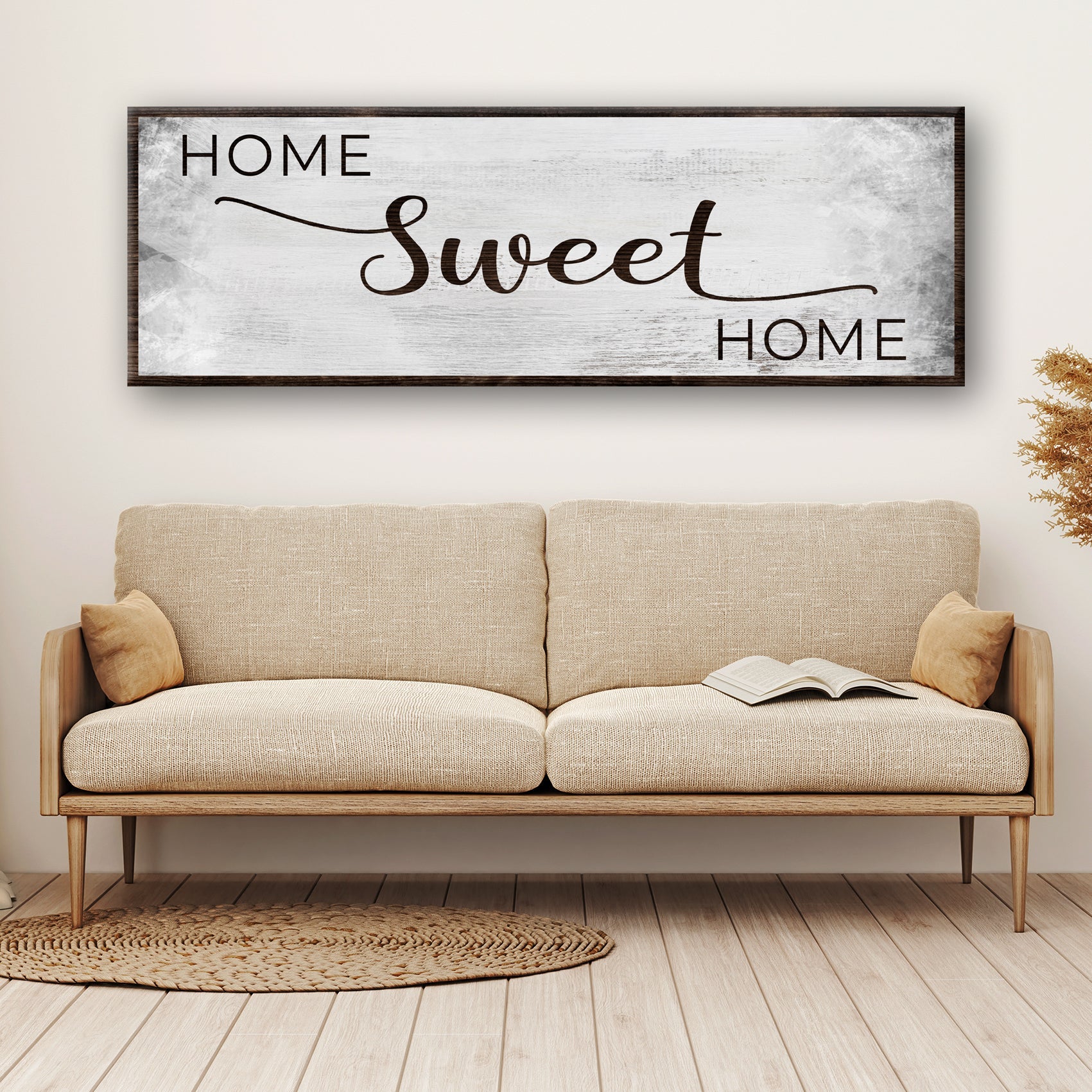Home Sweet Home Grunge Sign