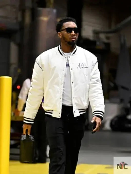 Nahmias Donovan Mitchell White Jacket