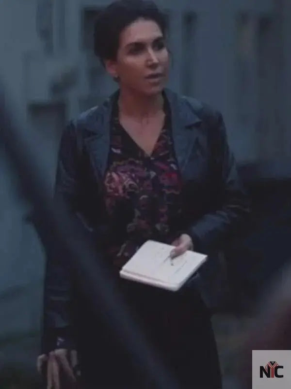 Neighborhood Watch Cecile Cubiló Leather Jacket