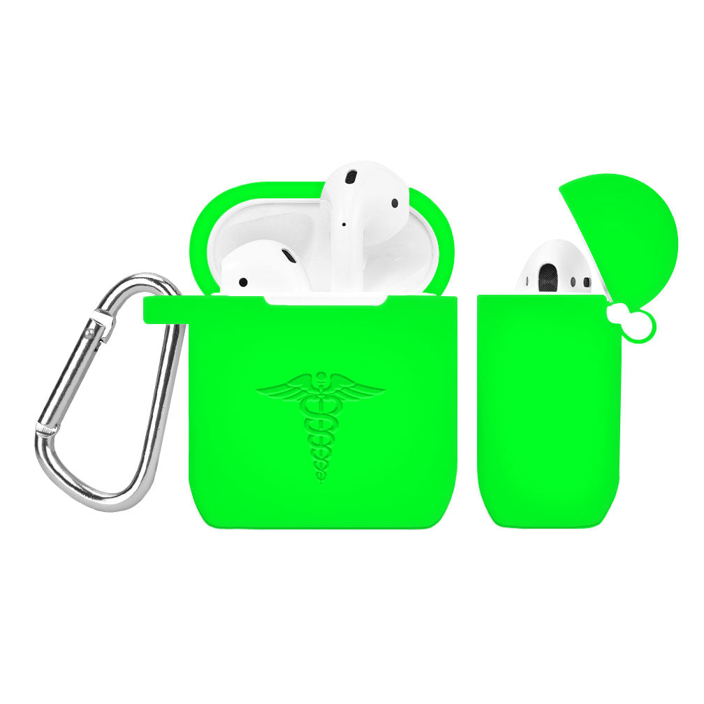 Registered Nurse First Responder AirPods Case Gen 1 &amp;amp; 2 Cover Engraved Neon