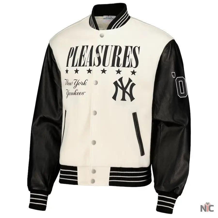 New York Yankees Pleasures Full-snap Jacket