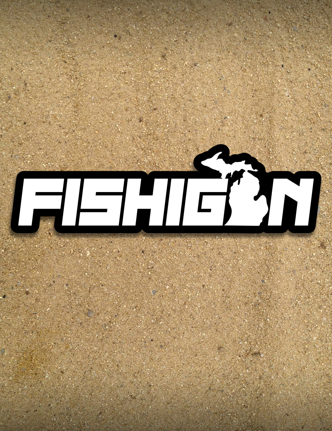 Fishigan - 7&amp;quot; Sticker