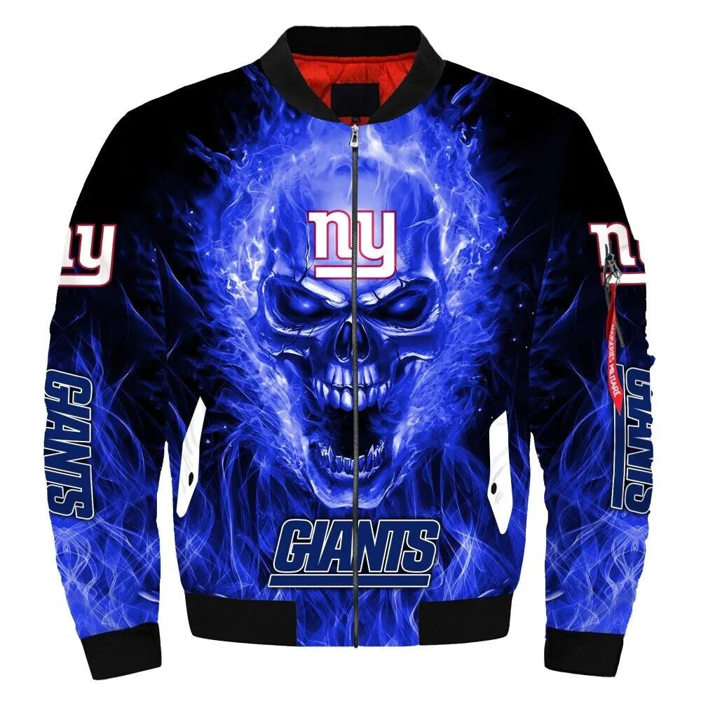 New York Giants Halloween Bomber Jacket