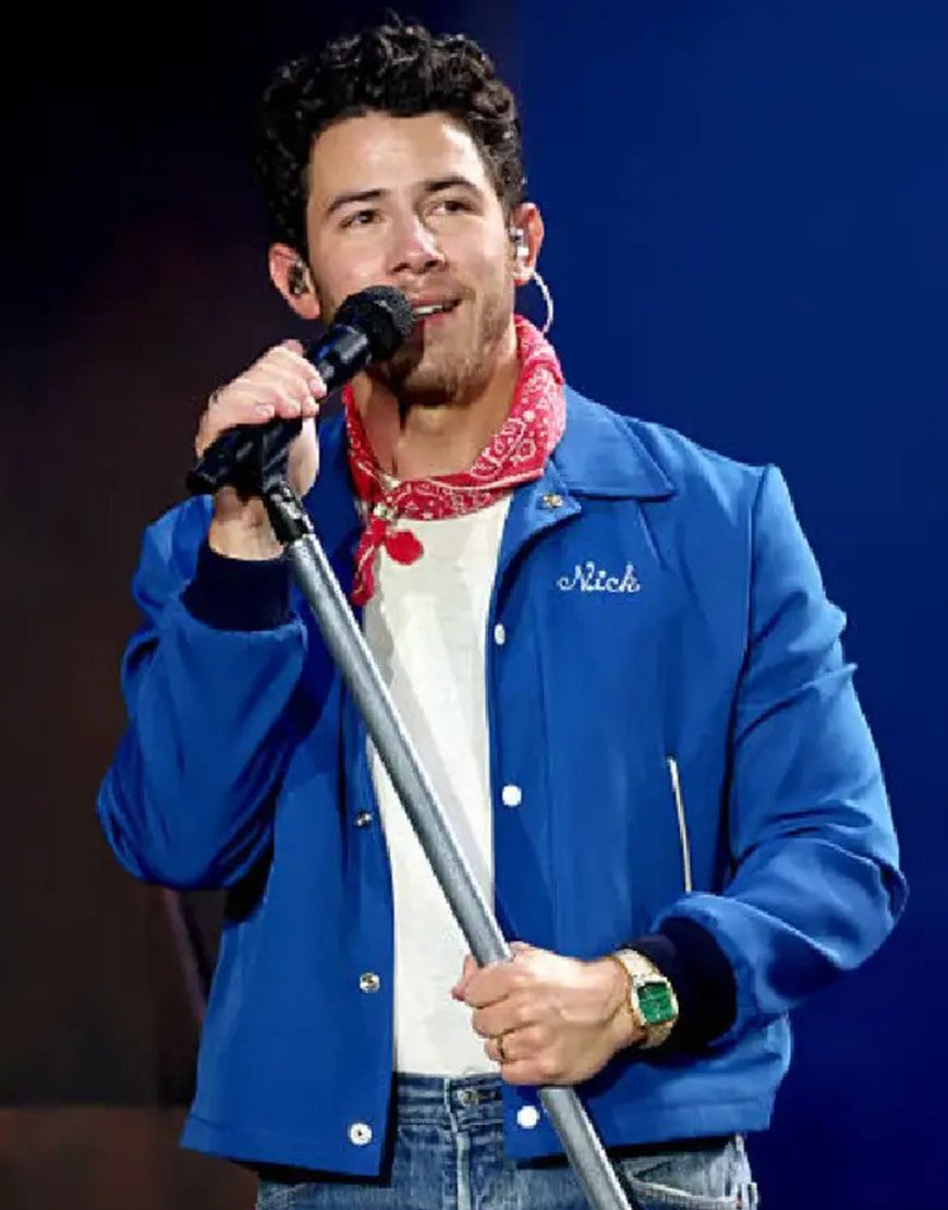 Nick Jonas JONAS20 Blue Jacket