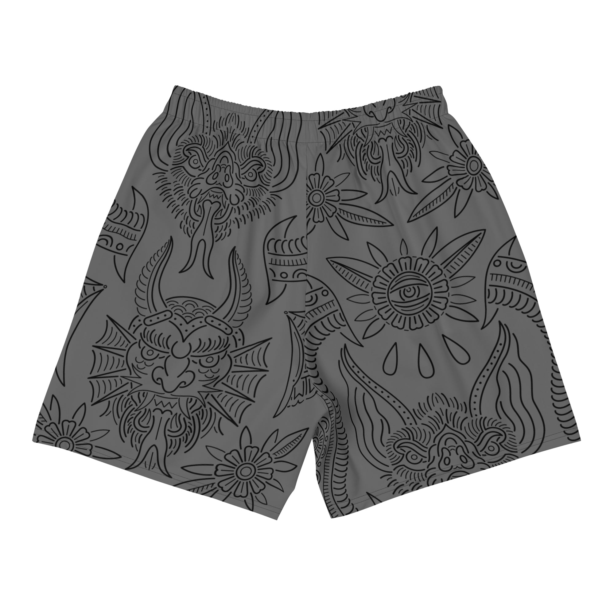 Nightmare Gray Men&amp;#39;s Gym Shorts