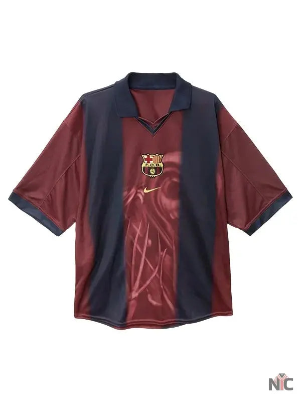 Nike Barcelona Retro Home Skeleton Jersey