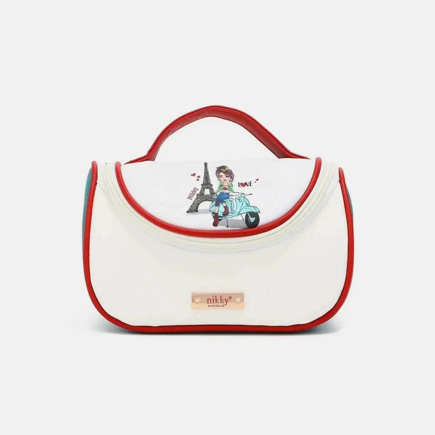 Trendsi Shoes - Nikky contrast makeup bag - chic organizer