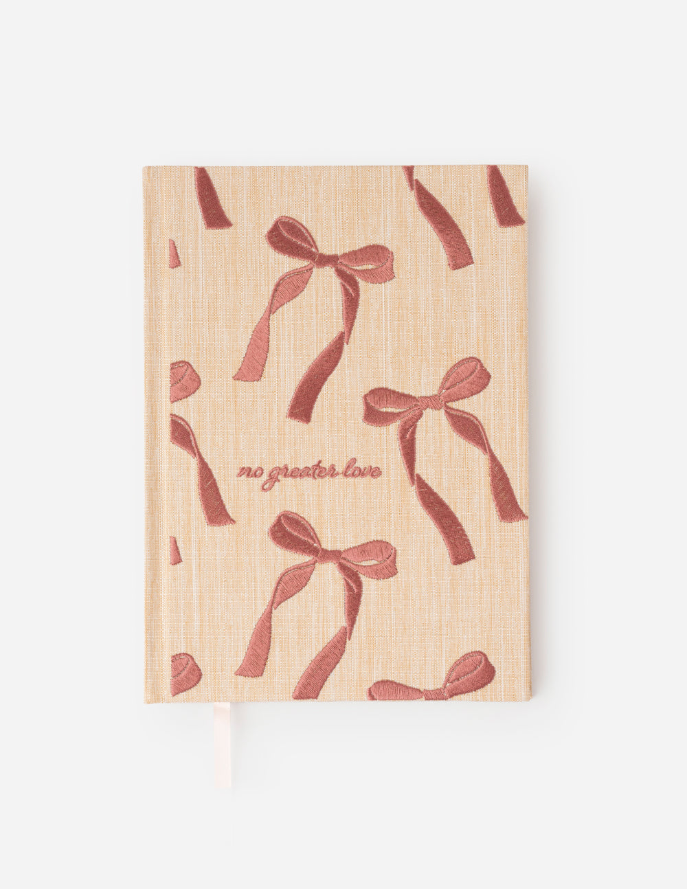 NO GREATER LOVE EMBROIDERED PLANNER