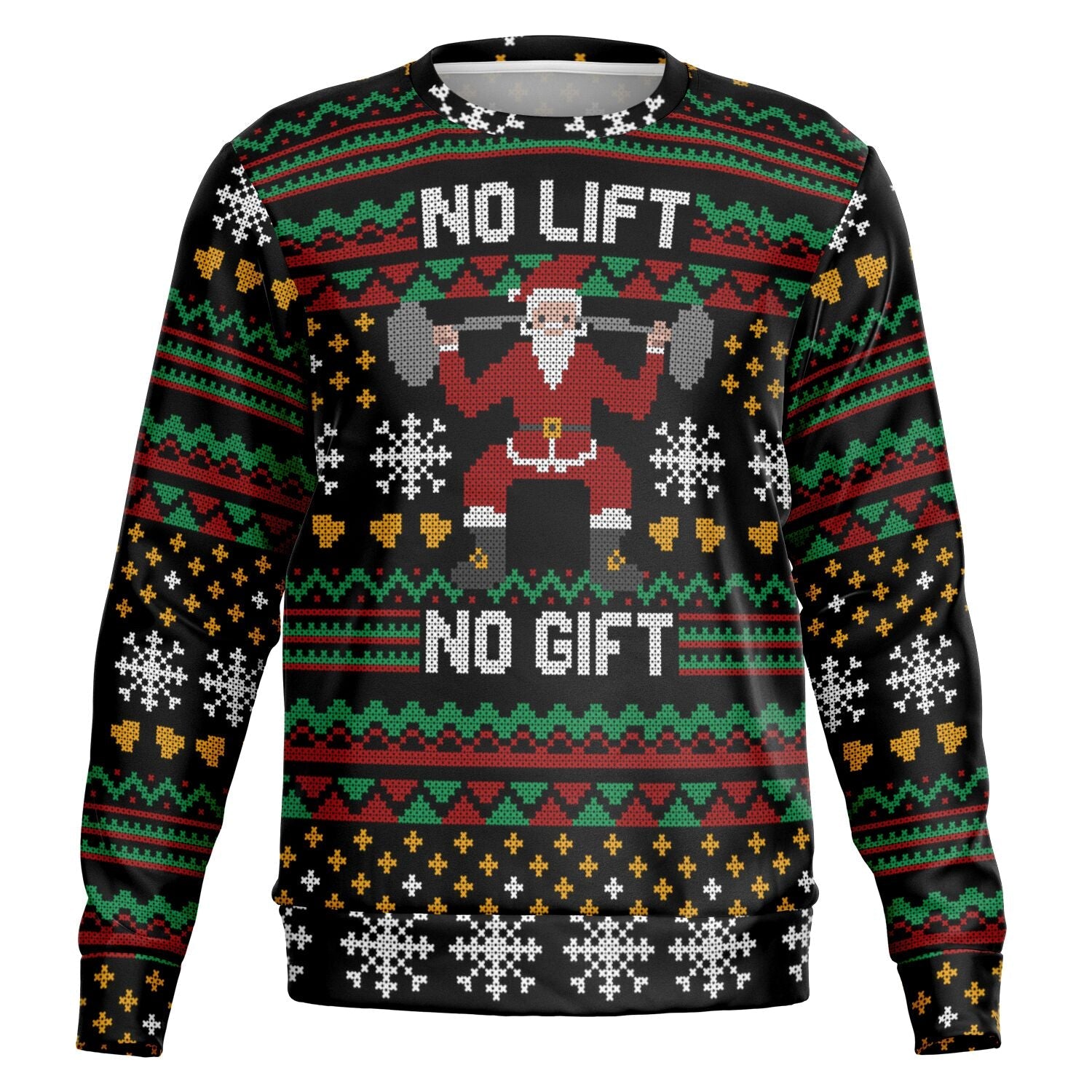 No Lift No Gift Christmas Sweatshirt