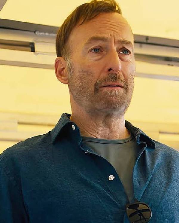 Nobody 2 Bob Odenkirk Blue Shirt