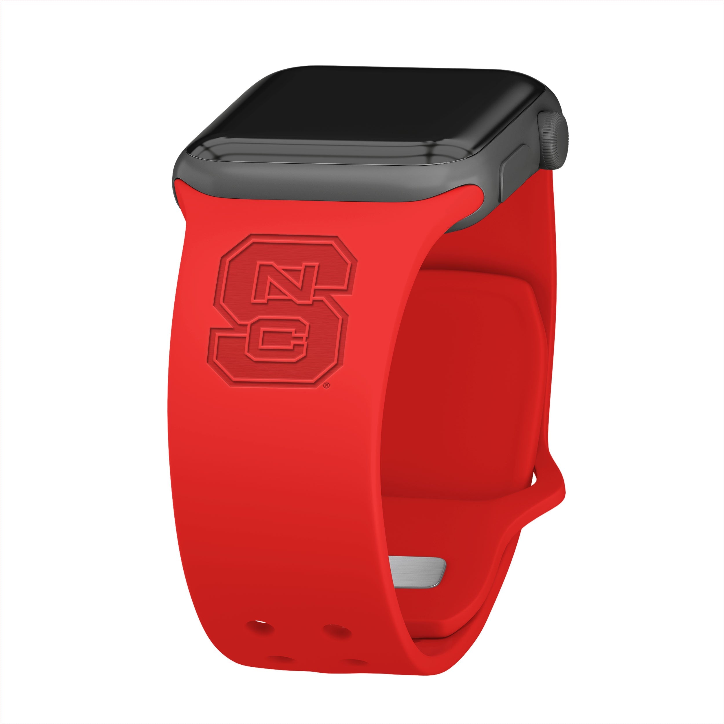 North Carolina State Wolfpack Engraved Apple Watch Band