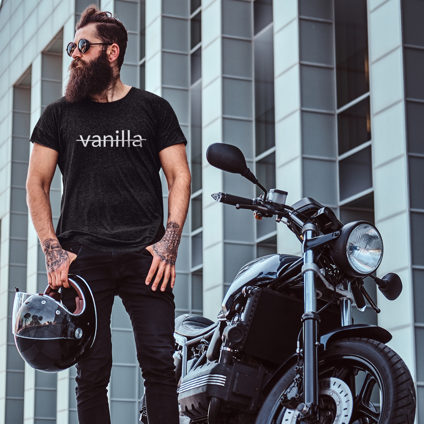 Not Vanilla T-Shirt Unisex Heavy Cotton Tee