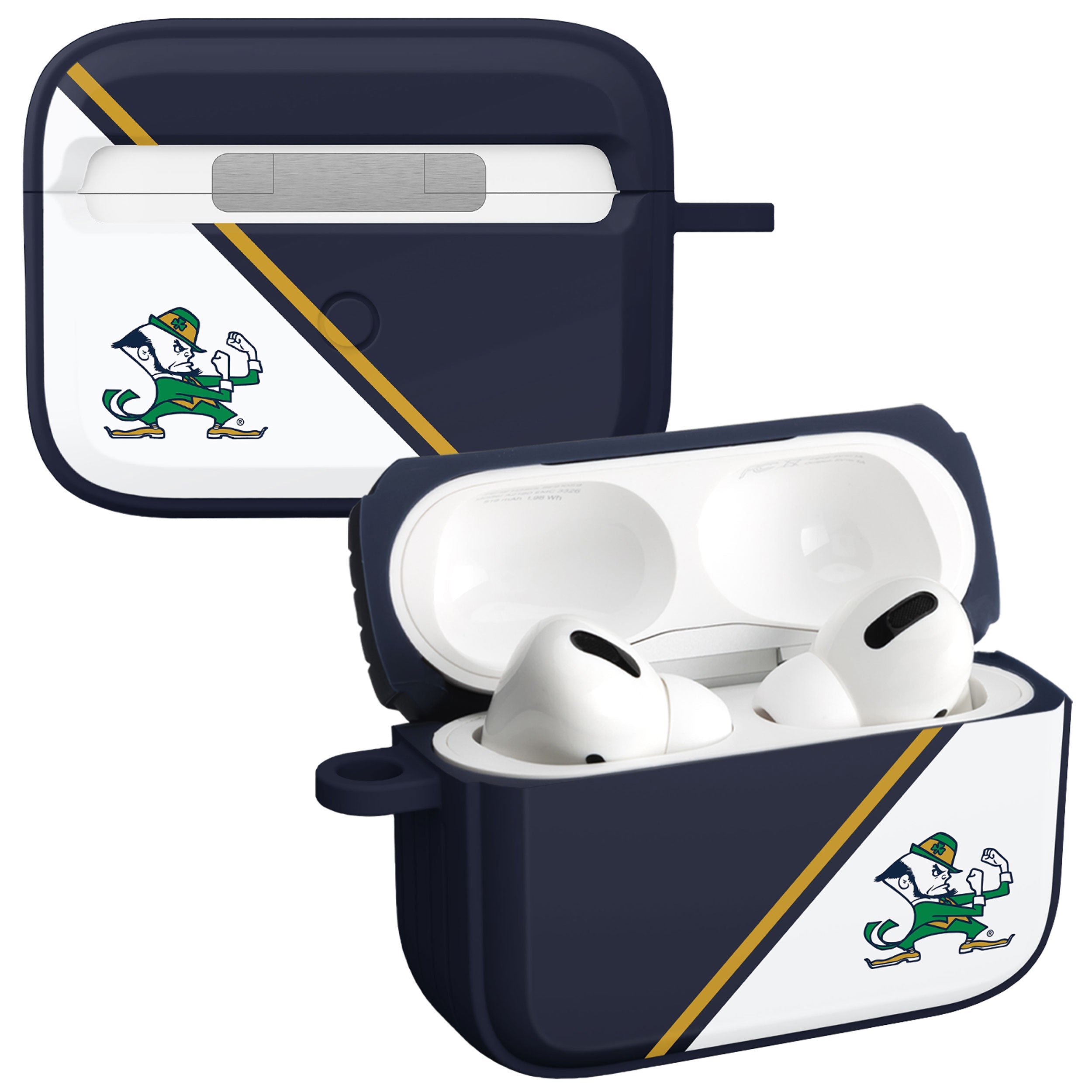 Notre Dame Fighting Irish HDX Champion Series Apple AirPods Pro 1 &amp;amp; 2 Case Cover