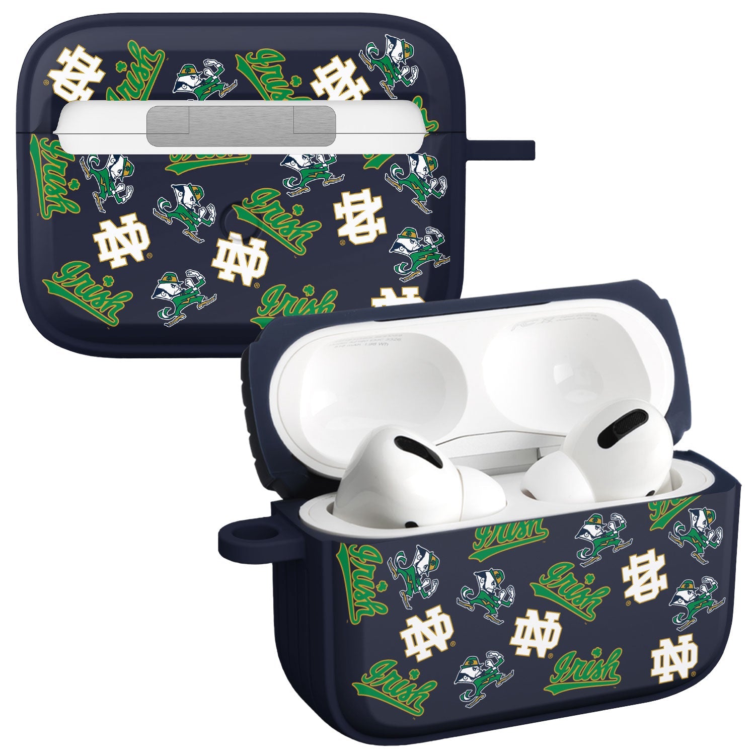 Notre Dame Fighting Irish HDX Apple Airpods Pro 1 &amp;amp; 2 Case Cover