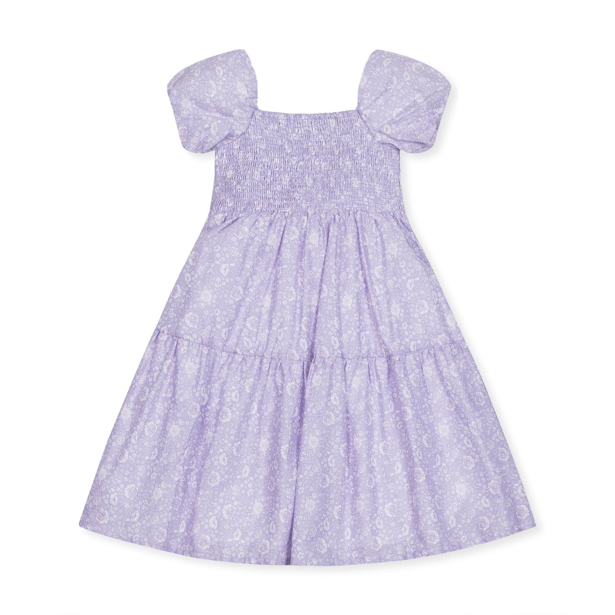 Smocked Bubble Sleeve Dress - Baby