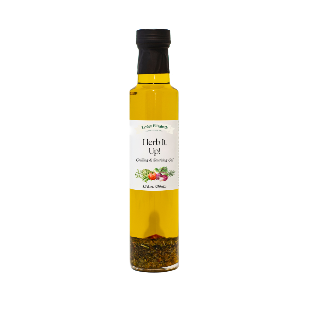 Lesley Elizabeth Herb it Up! Grilling &amp;amp; Saute Oil, Dorica (250mL)