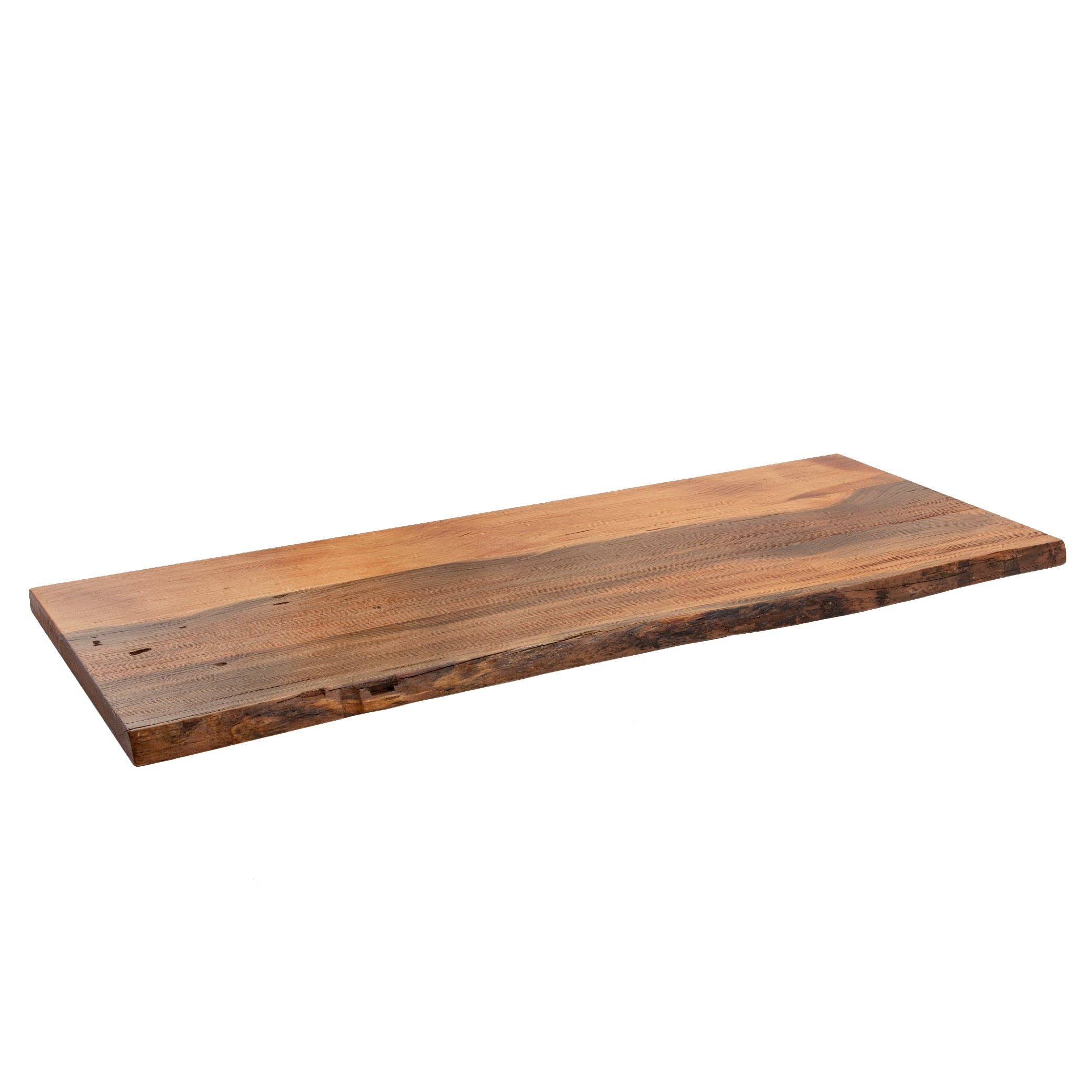 RESTORE Sunset Cedar Solid Live Edge Wood Console Tabletop