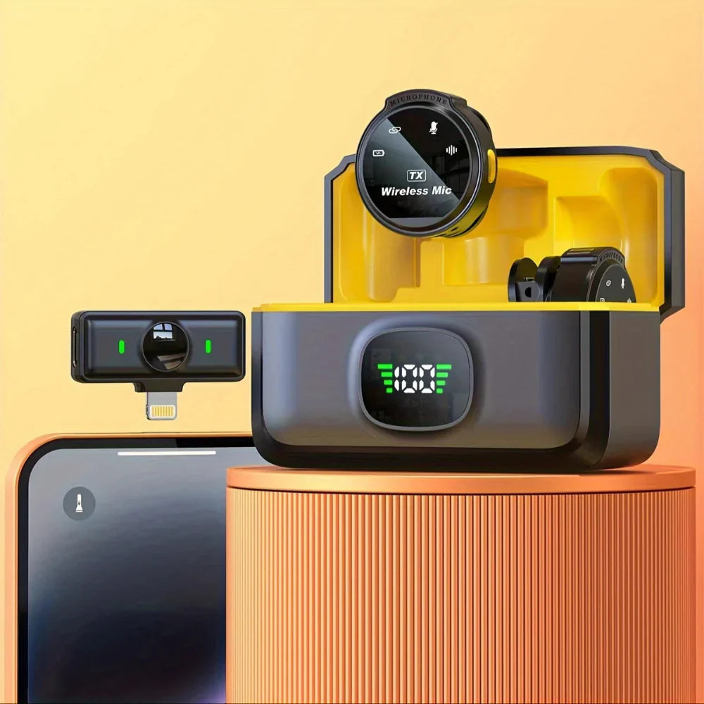 Plug &amp;amp; Play Wireless Clip on Mic