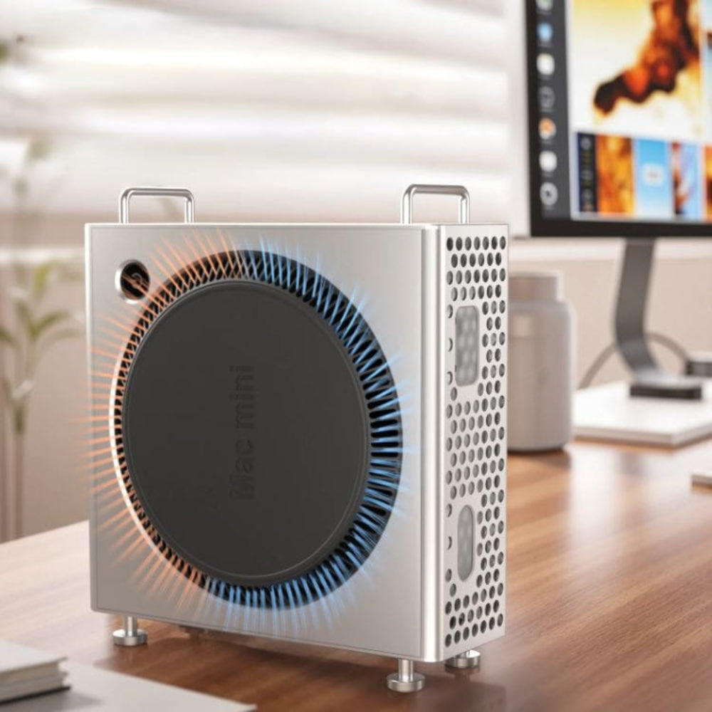 Aluminum Alloy Computer Stand Case For Mac Mini M4