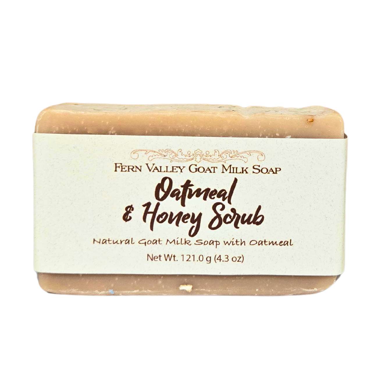 Natural Goat Milk Soap | Exfoliating Scrub | Oatmeal &amp;amp; Honey