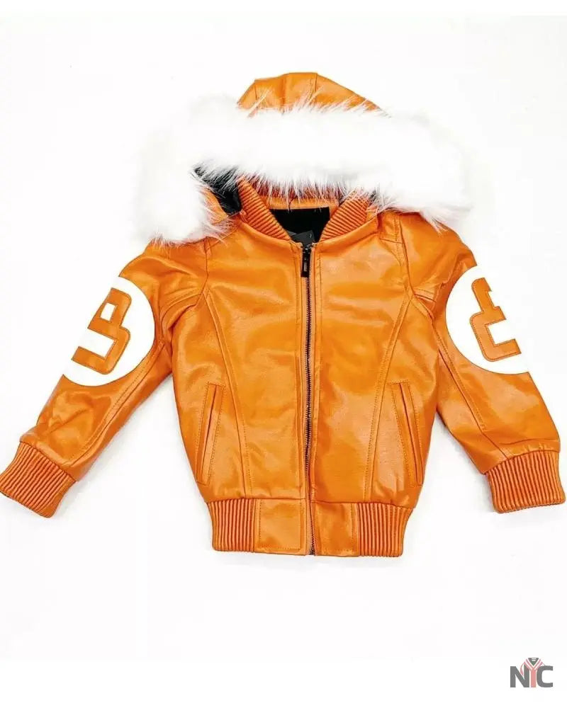 Orange 8 Ball Robert Phillipe Jacket