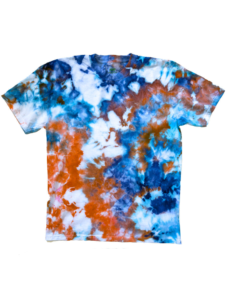 ICE DYED T-SHIRT Clementine