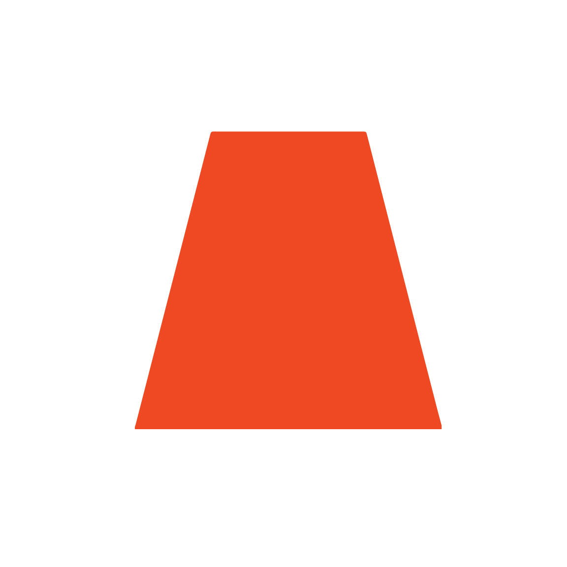 ORANGE REFLECTIVE HELMET (TET) TETRAHEDRON