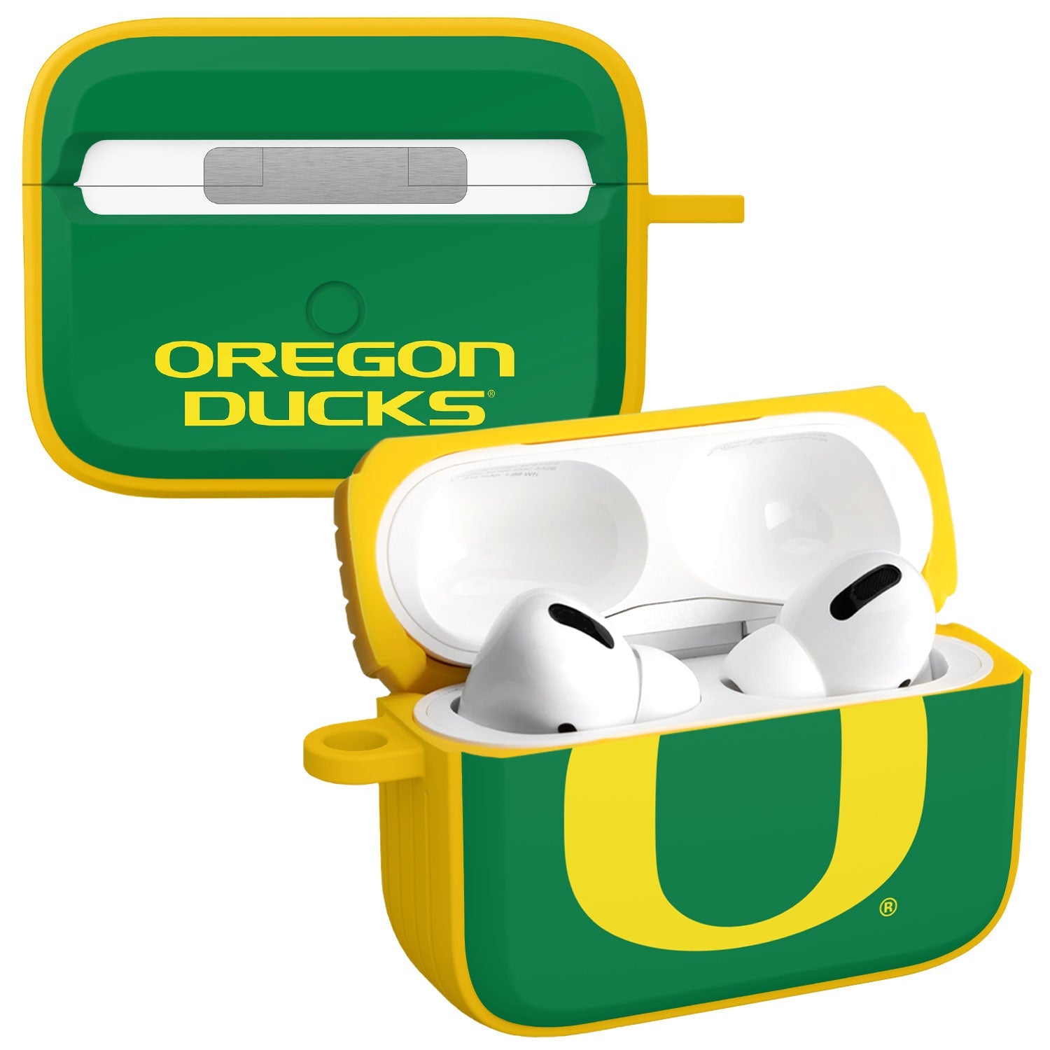 Oregon Ducks HDX Apple AirPods Pro 1 &amp;amp; 2 Case Cover
